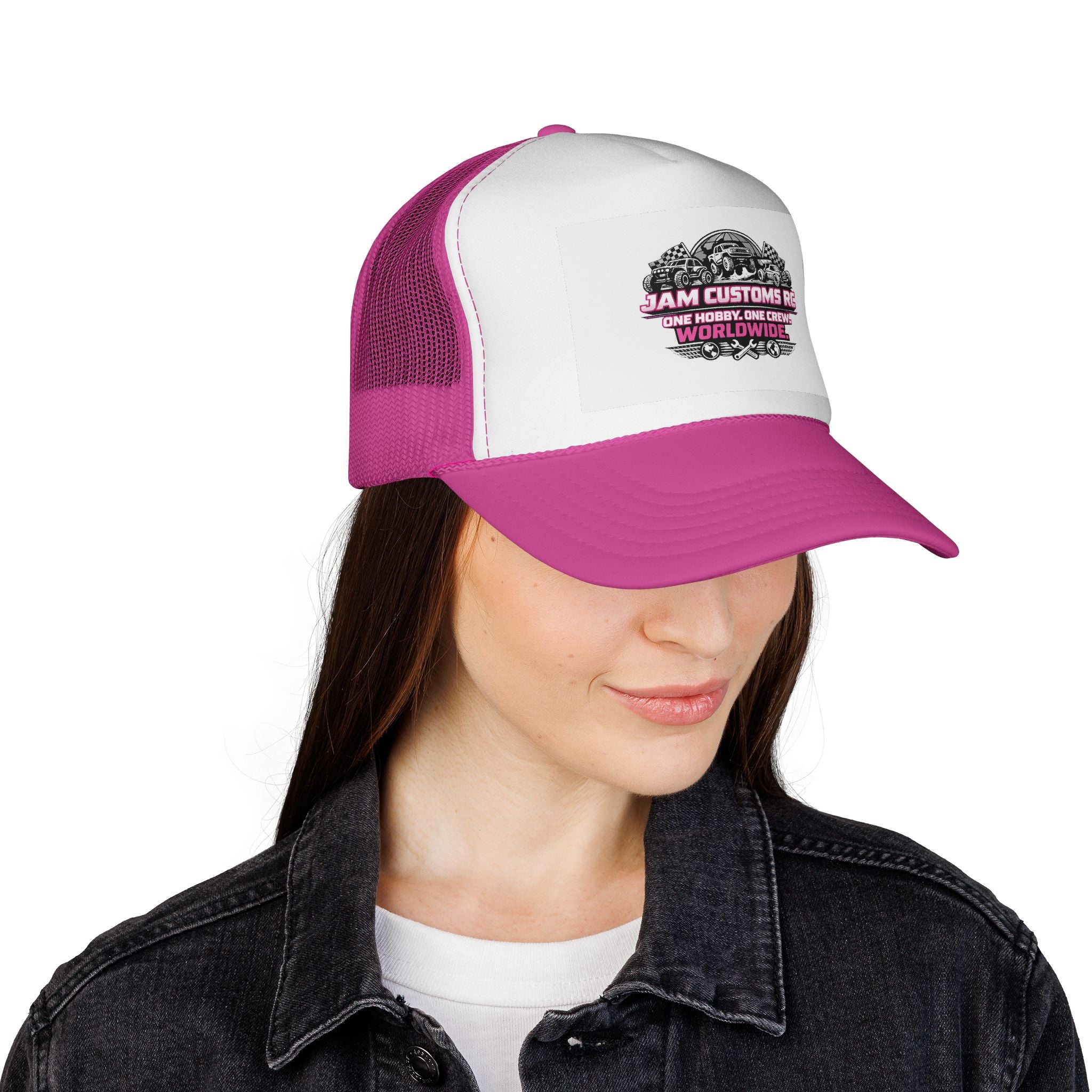 JAM Customs RC pink Trucker Caps