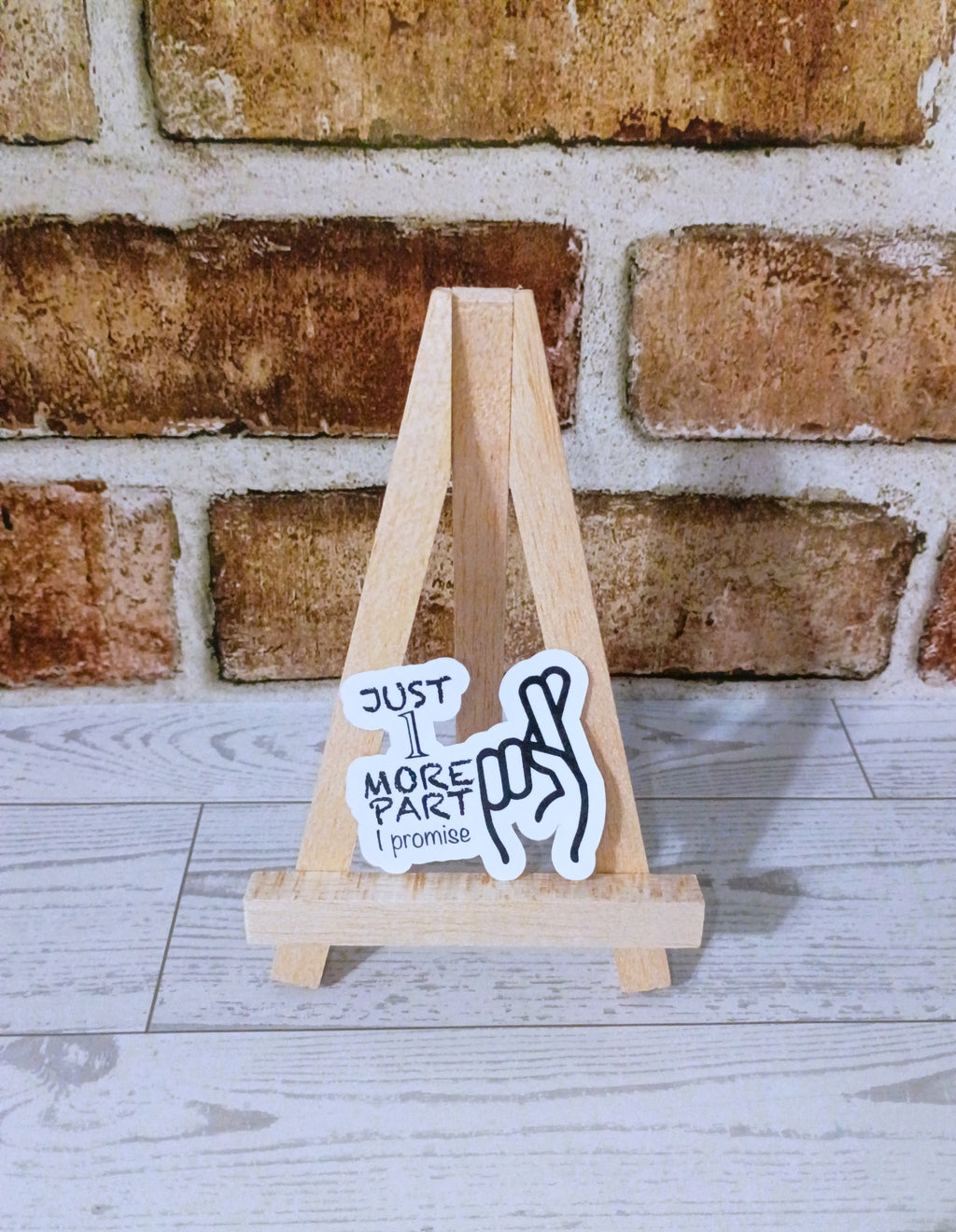 One more Part Sticker