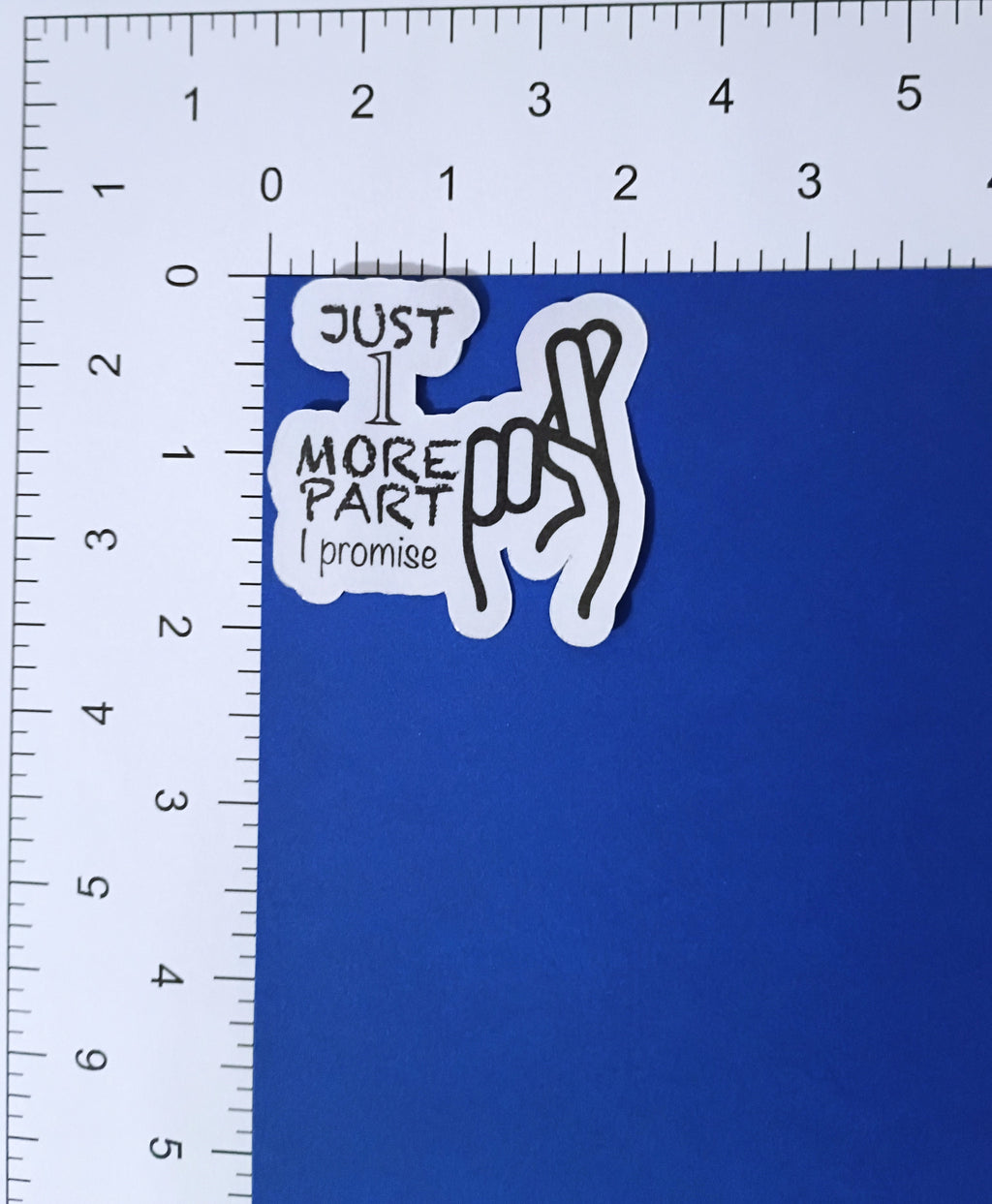 One more Part Sticker